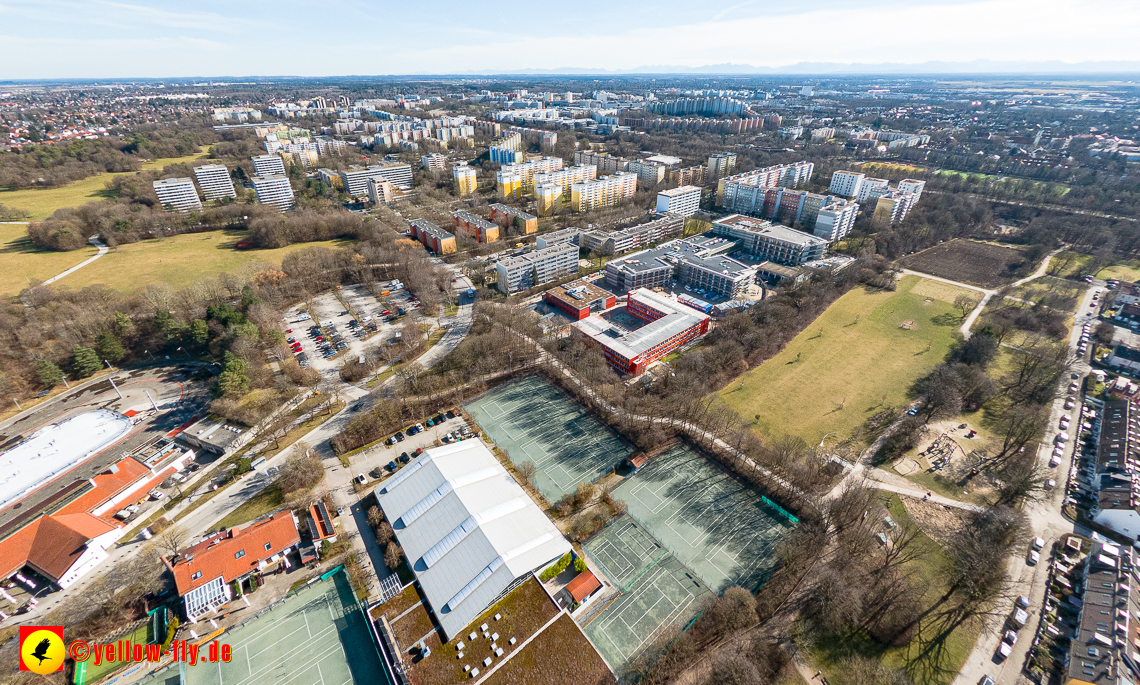 20.02.2023 - Baustelle zur Grundschule am Strehleranger in Neuperlach